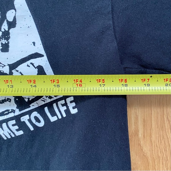 Bones Team Sesh Graphic Tee Black Shirt Distressed teamsesh M - Picture 7 of 10